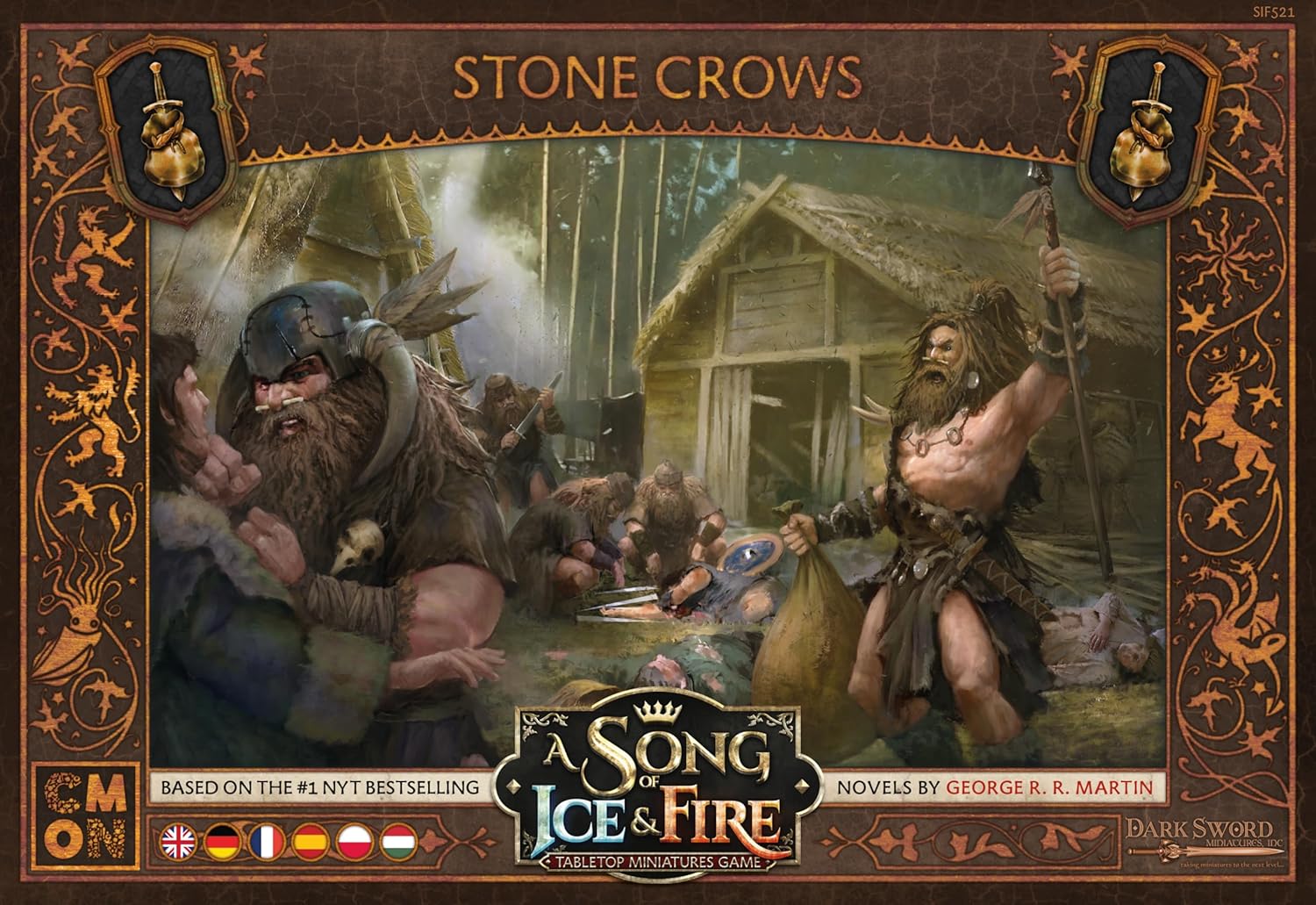 CMON | A Song of Ice & Fire: Stone Crows | Miniatures Game | Ages 14+ | 2 Players | 45-60 Minutes Playing Time