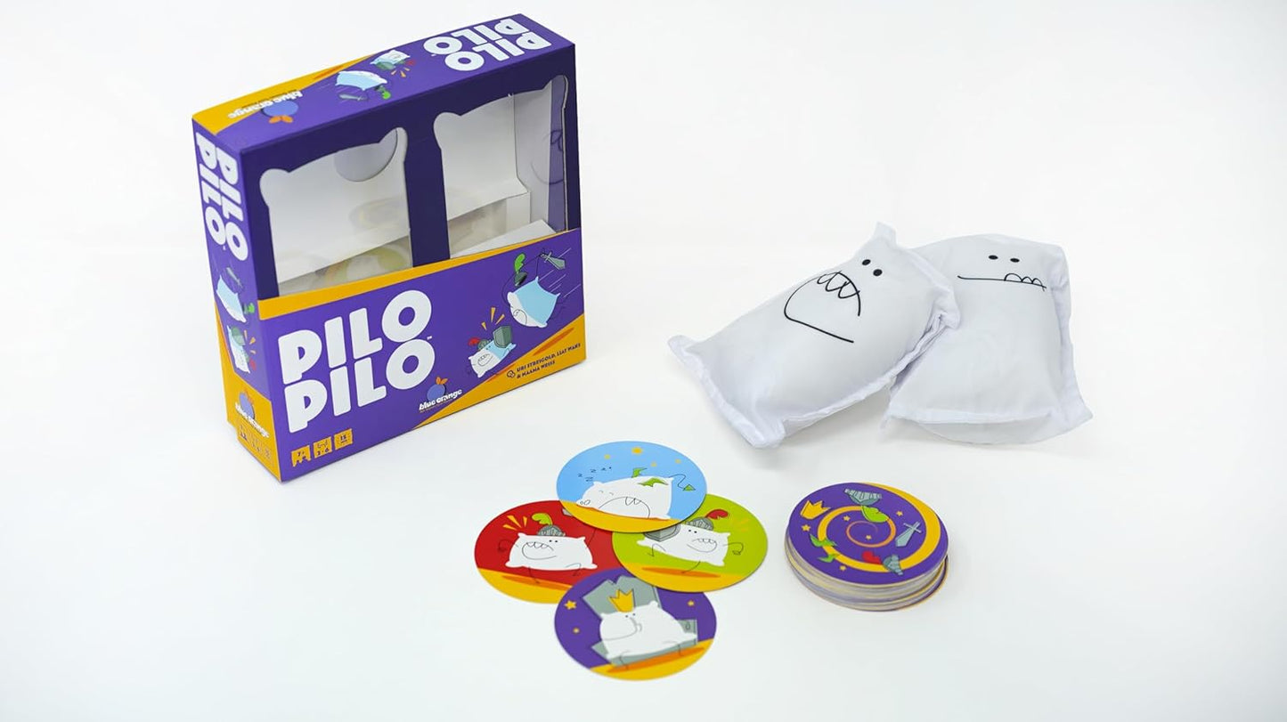 Blue Orange | Pilo Pilo | Card Game | Ages 7+ | 3-6 Players | 15 Minutes Playing Time