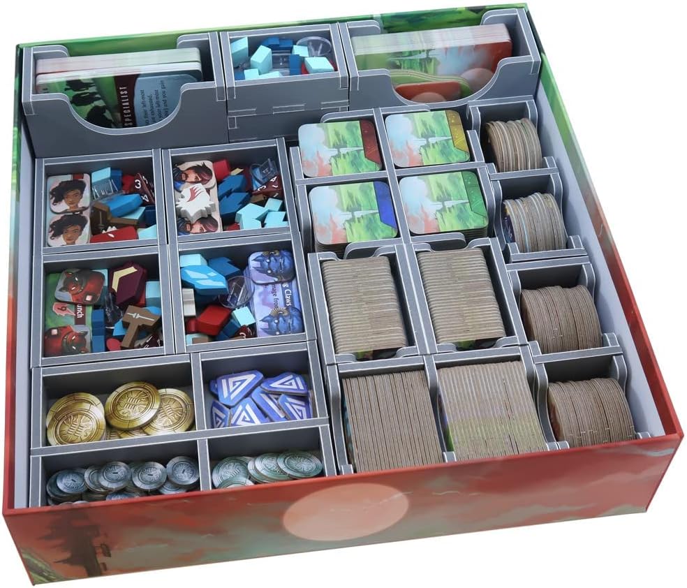 Folded Space Board Game Box Inserts: Now or Never