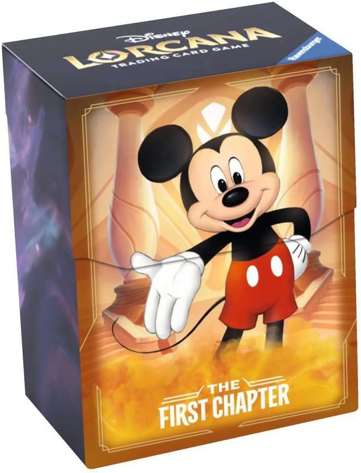 Ravensburger 11098181 Disney Lorcana TCG Trading Cards Game for Adults and Kids Age 8 Years Up-Deck Box Mickey Mouse, Blue, Standard Size