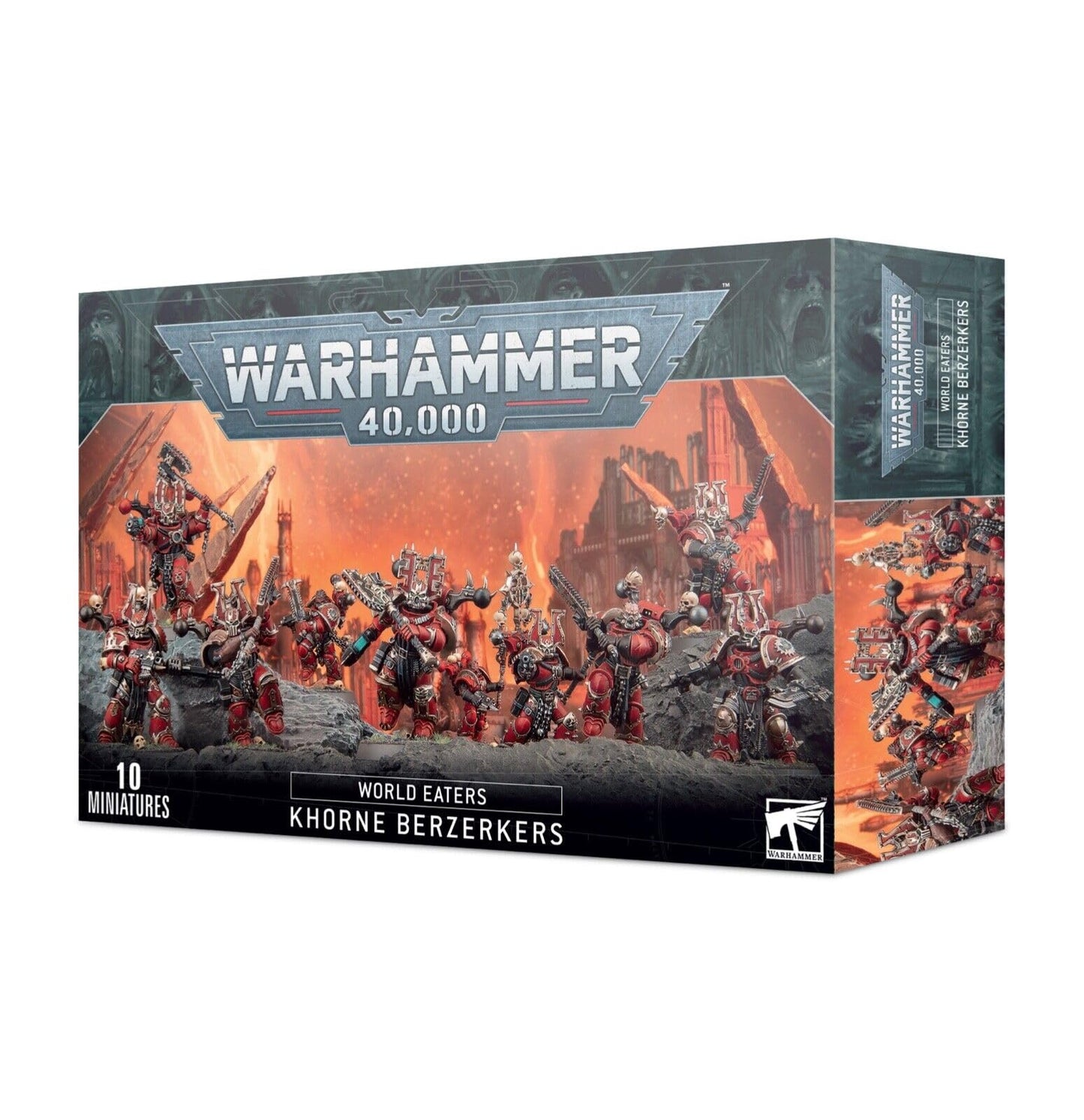Games Workshop Warhammer 40k - Chaos World Eaters Berserkers of Khorne