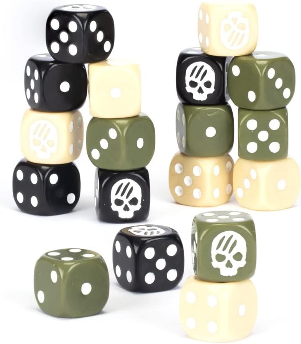 Games Workshop - Warcry: Rotmire Creed (Maggotkin of Nurgle) Dice