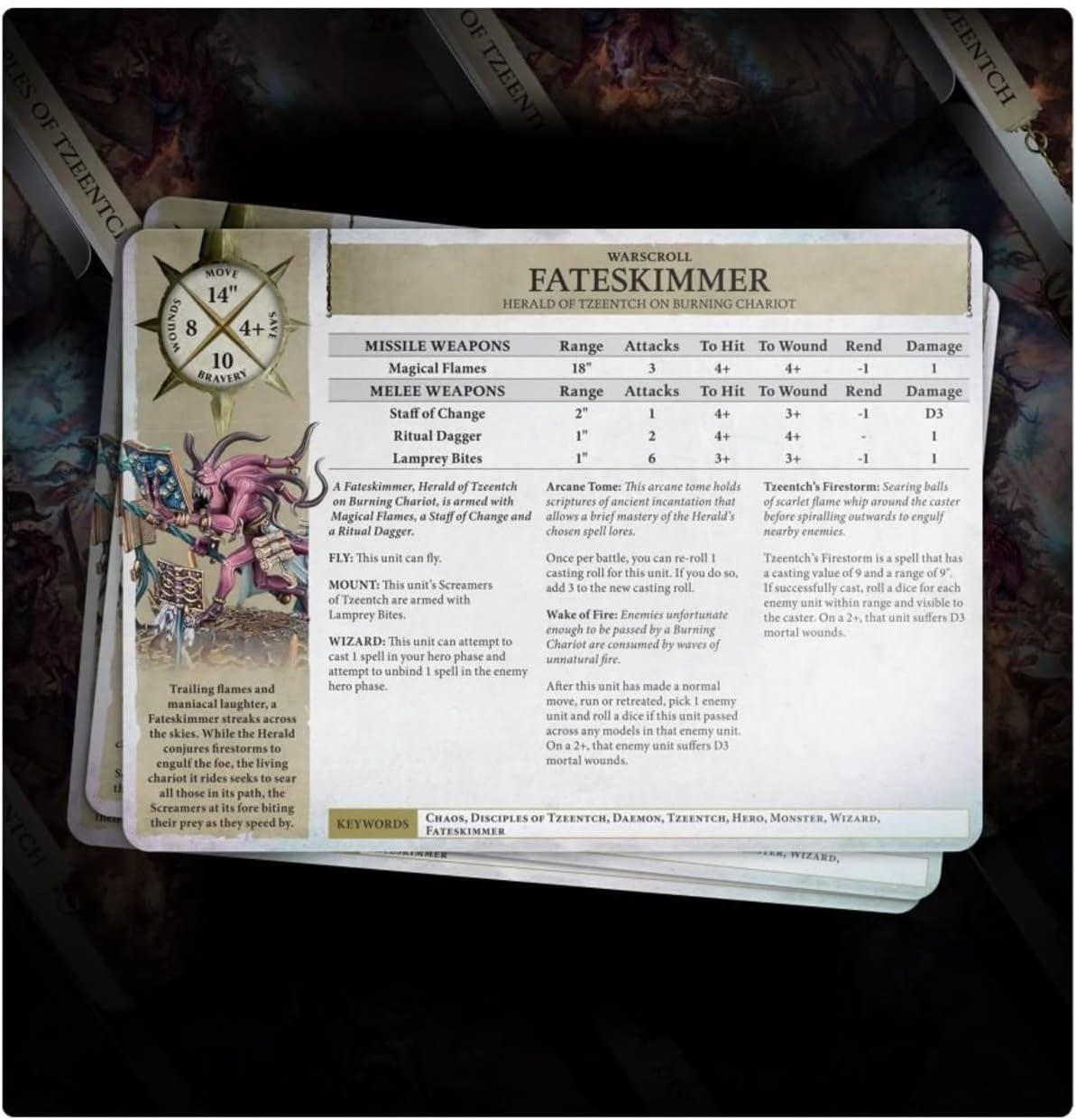 Games Workshop - Warhammer - Age of Sigmar - Warscrolls: Disciples Of Tzeentch