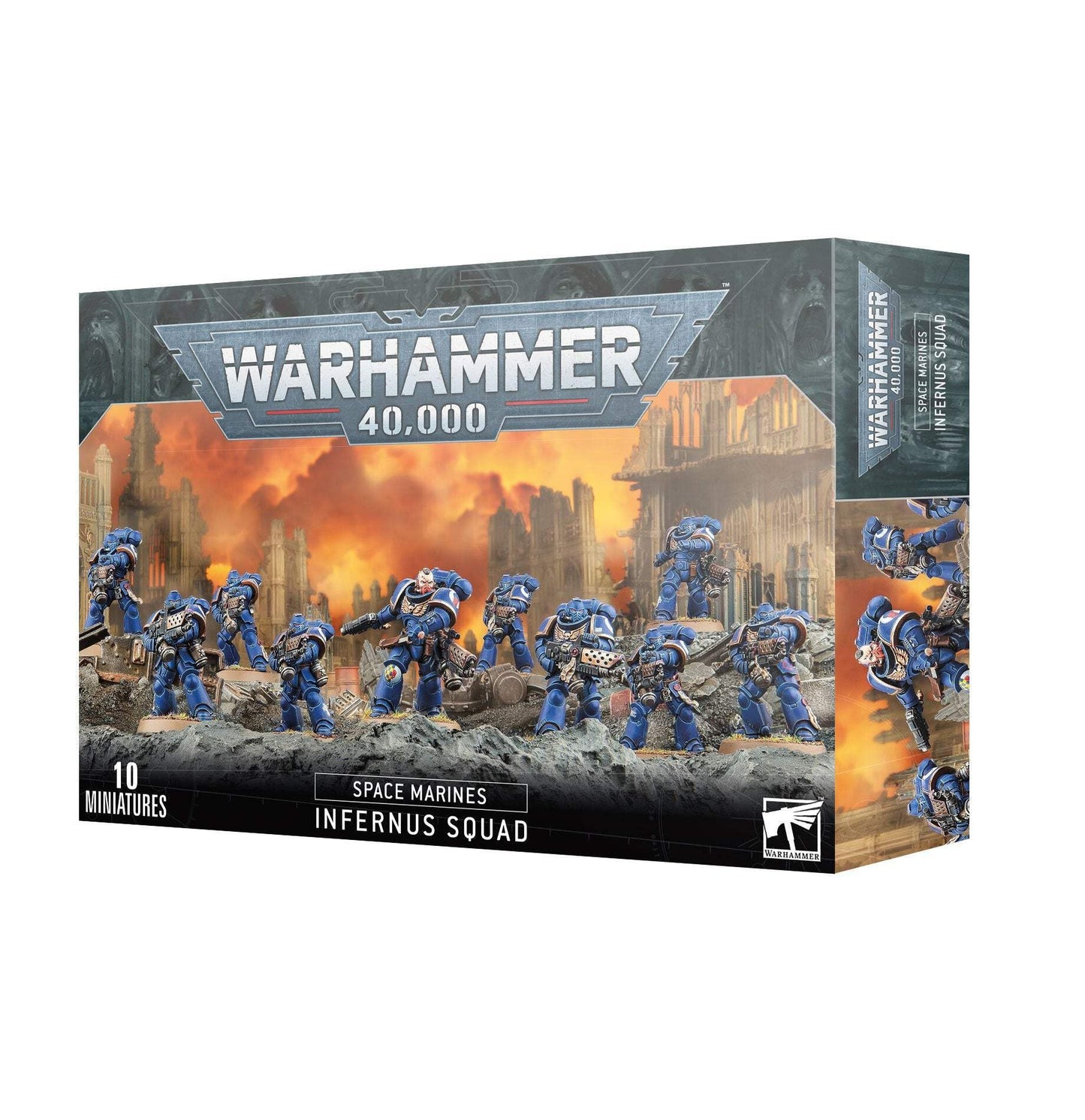 Games Workshop - Warhammer 40,000 - Space Marines: Infernus Squad, Black