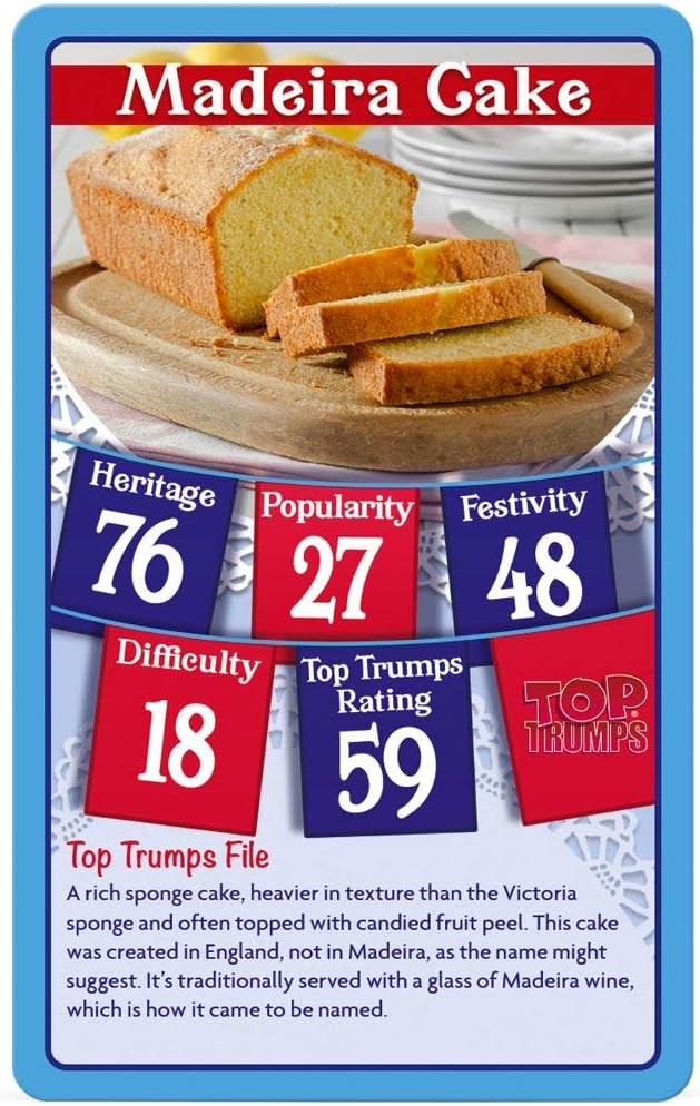 British Bakes Top Trumps Card Game