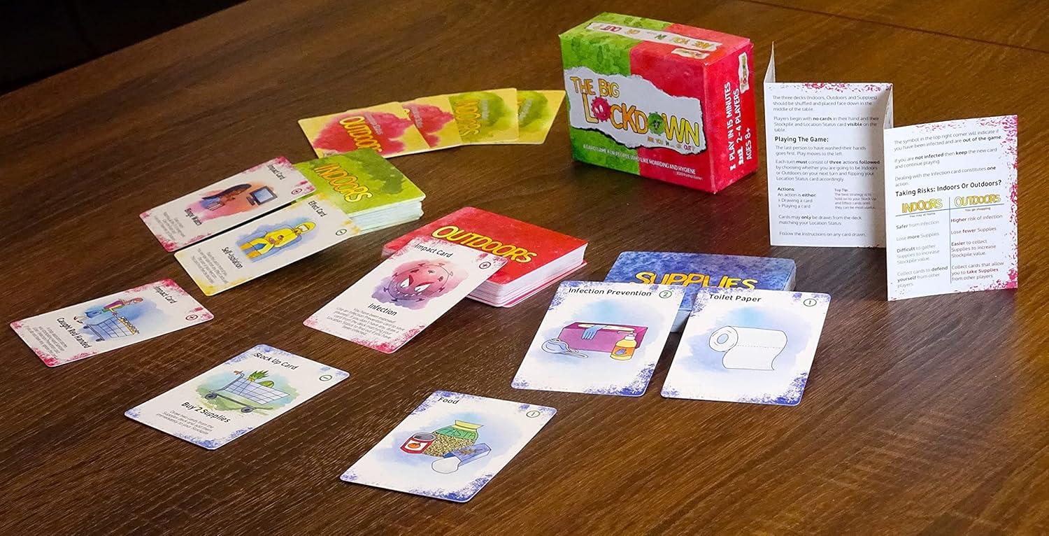 The Big Lockdown - A Card Game For People Who Like Hoarding And Hygiene