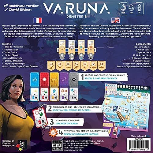 Board Game: Varuna (x1) REF/SWVAR (Demeter 2)