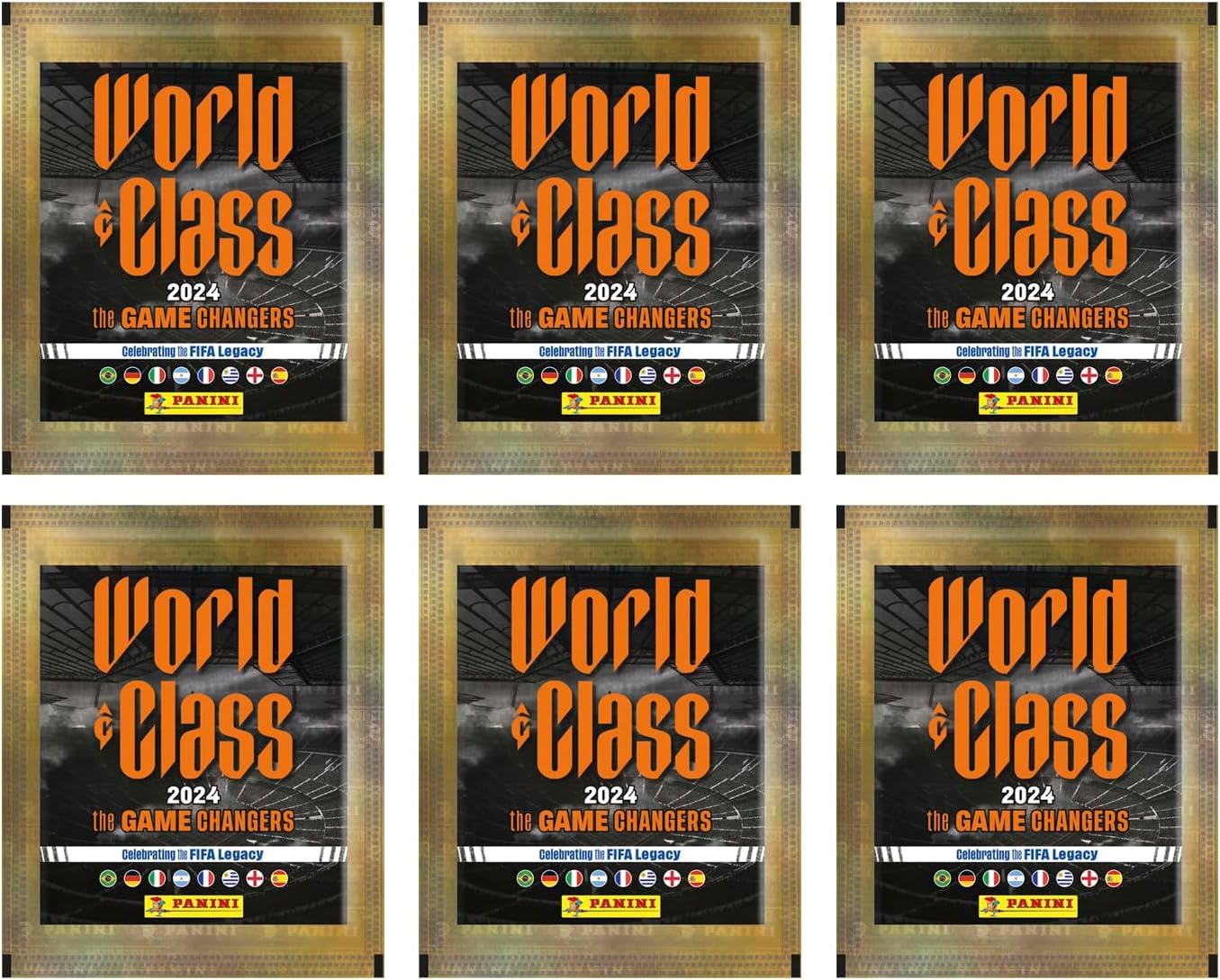 FIFA 2024 World Class Sticker Collection Multipack