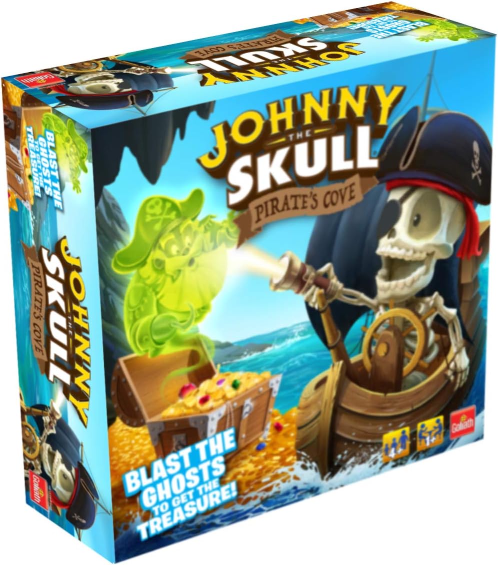 Johnny The Skull - Pirate's Cove: Blast the Ghosts to Get the Treasure! | Fun Action Game For All The Family | 1 or More Players | Ages 4+