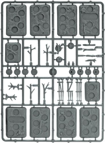 Flames Of War: Plastic Bases - Rural