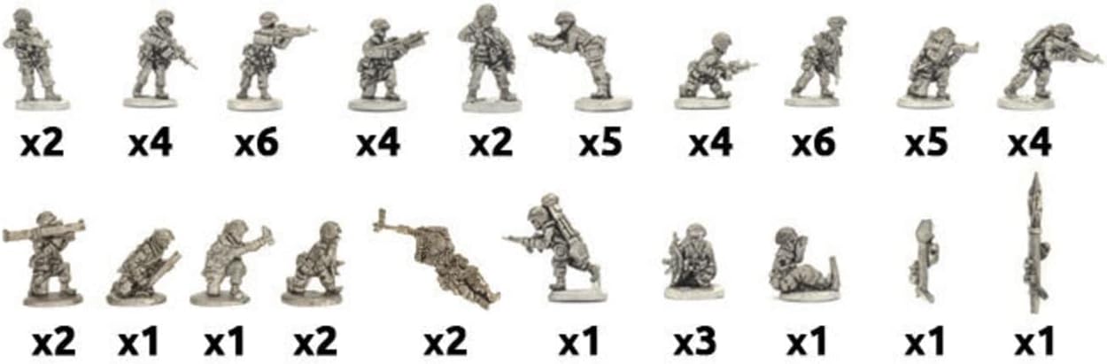 Flames of War Team Yankee US Rifle Platoon