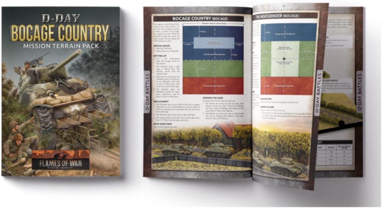 D-Day - Bocage Mission Terrain Pack SW
