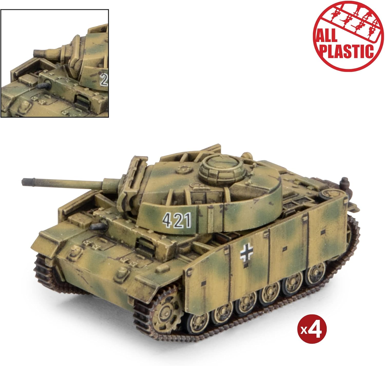 Flames of War - Panzer III Tank Platoon