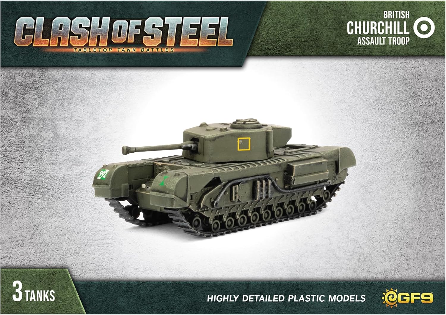 Gale Force Nine - Clash of Steel - Churchill Assault Troop