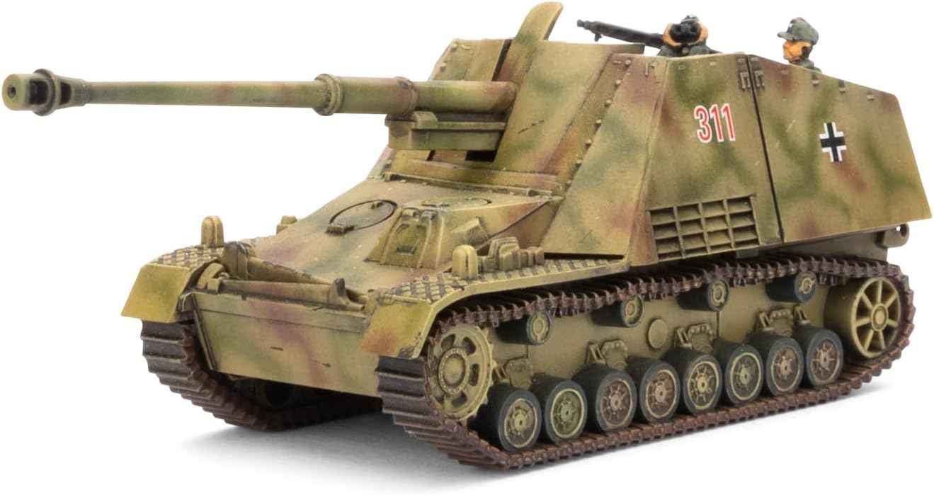 Gale Force Nine Clash of Steel: German: Hornisse Tank-Hunter Platoon (x4 Plastic), CSG06