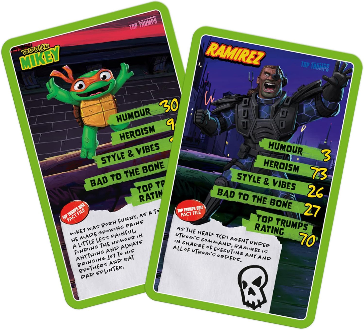 Top Trumps Teenage Mutant Ninja Turtles Dedicated Deck Card Game Educational Gift for Ages 6 Plus