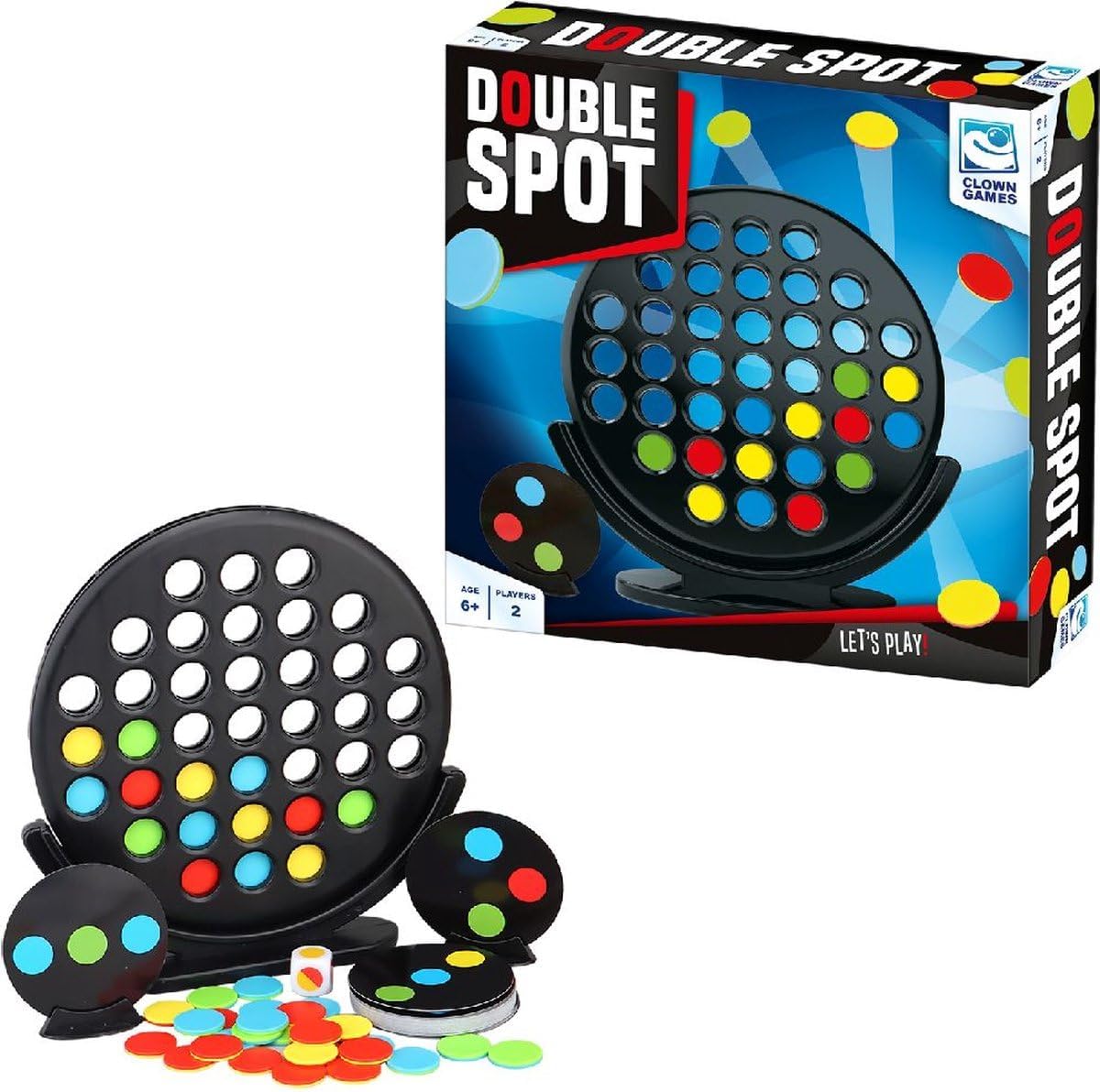 Clown -Games - Clown Games Double Spot Game Set - 1 zählen