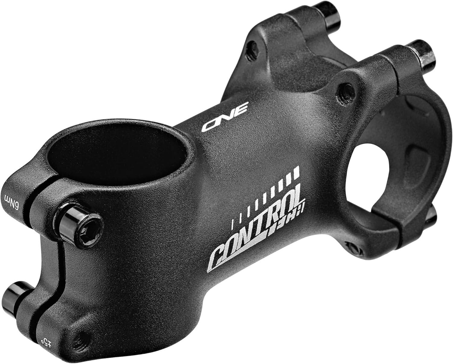 Control Tech One Alloy Stem, black, 70mm, 5 Degree, Laser-etched Logo