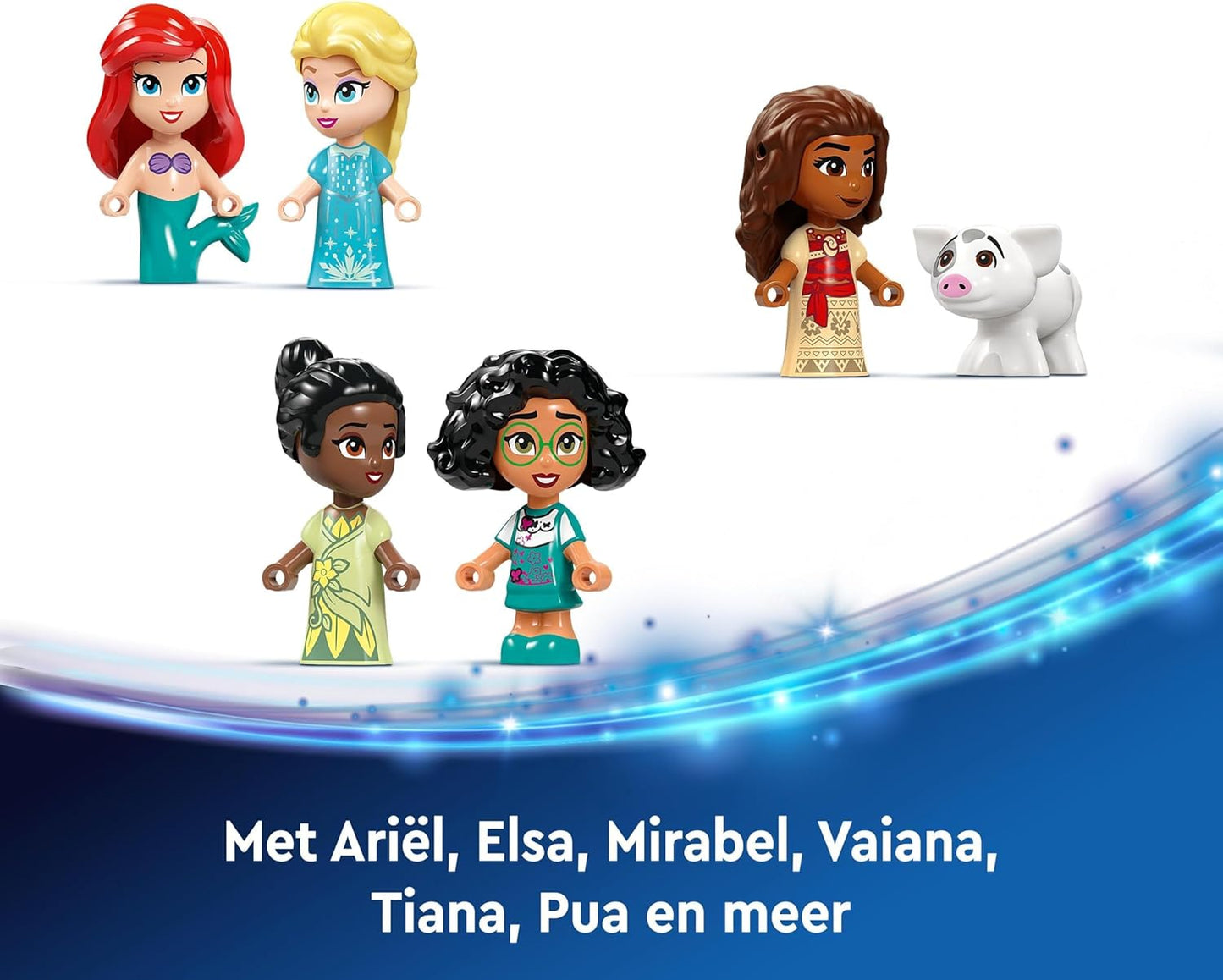 LEGO │ Disney Princess Adventskalender 2024, Bauspielzeug mit 5 Mikro-Spielfiguren, Adventsbauset für Kinder, fantasievolle Geschenkidee für Mädchen & Jungen ab 5 Jahren, Geschenk zu Weihnachten 43253