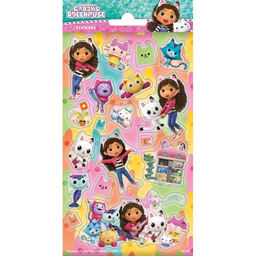 Totum - Stickervel Glitter Gabby\`s Poppenhuis