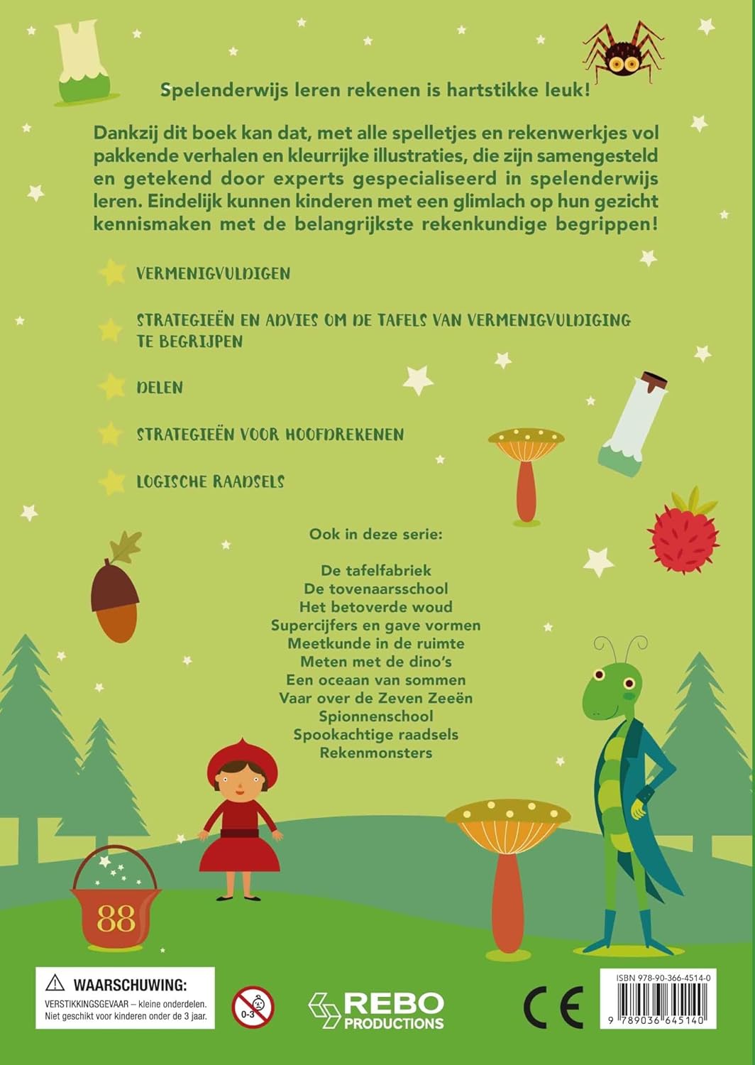Rebo Publishers - Vermenigvuldigen Assepoester Wiskid