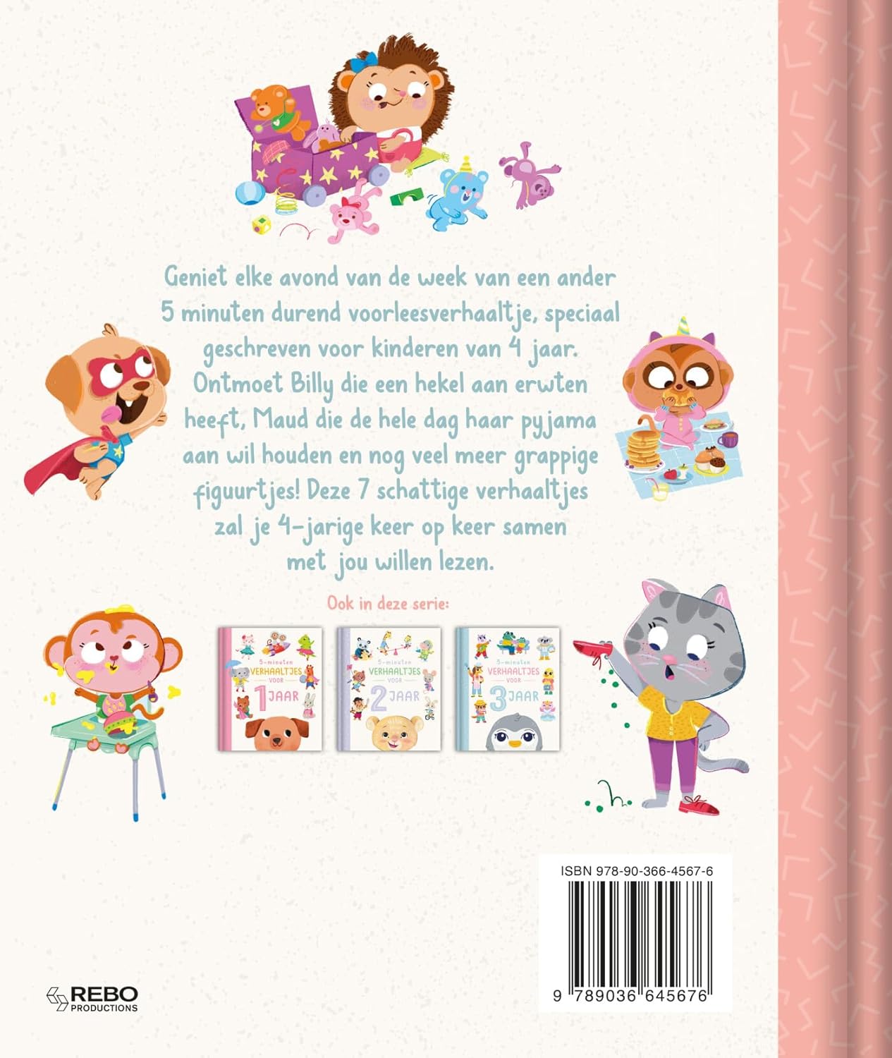 Rebo Publishers - 5-Minutenverhaaltjes Voor 4 Jaar