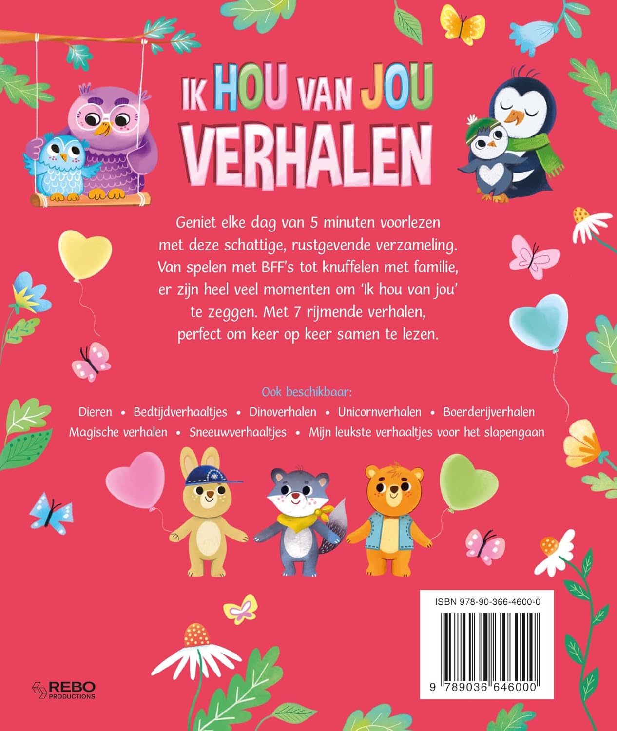Ik hou van jou verhalen: 7 verhalen, 1 voor elke dag van de week (5 minutenverhaaltjes