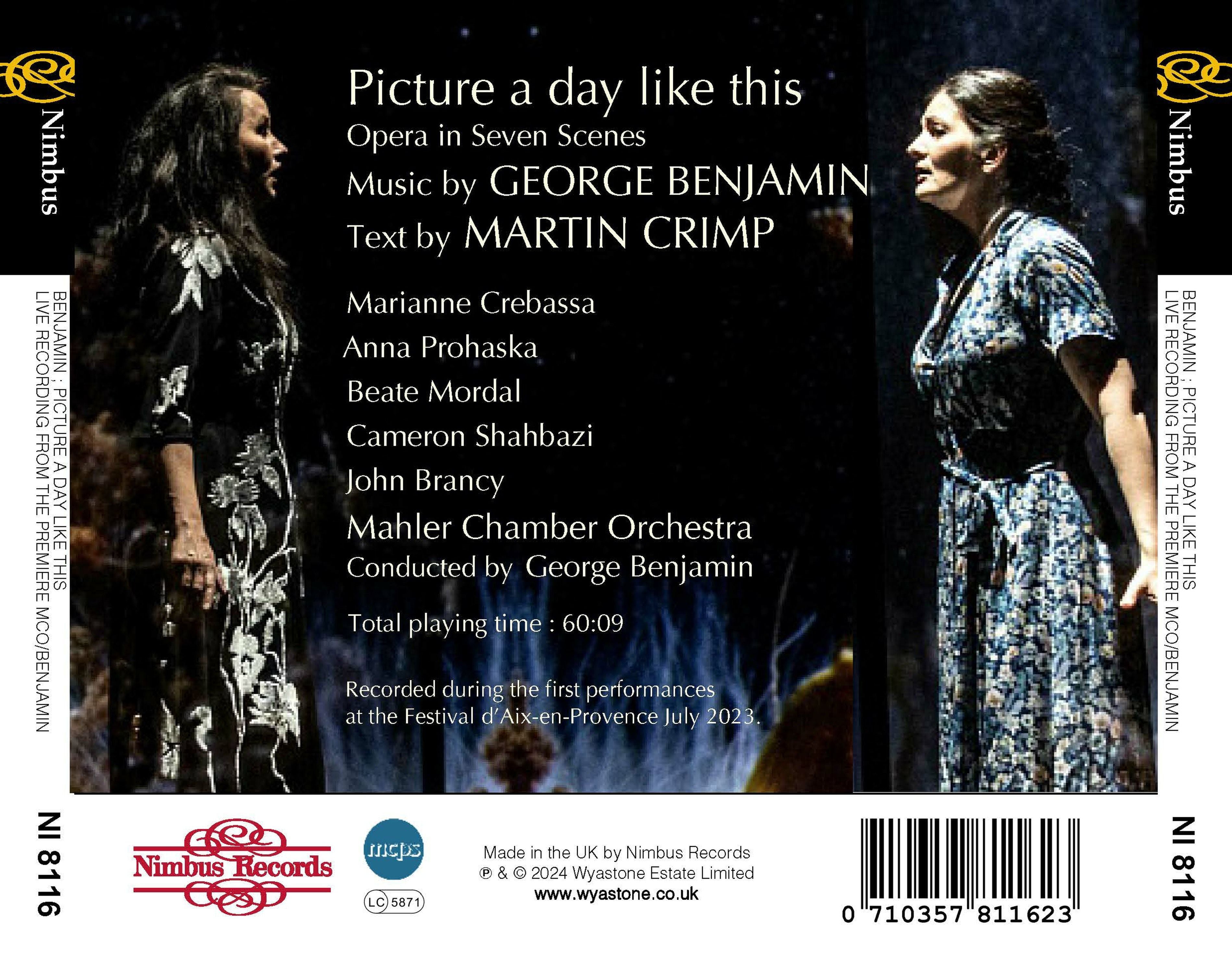 George Benjamin: Picture a Day Like This