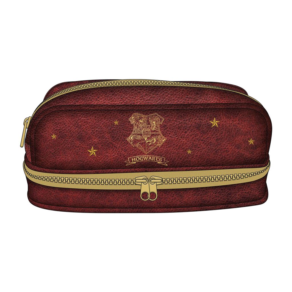 Harry Potter (Stand Together Aurum) Double Zip Pencil Case
