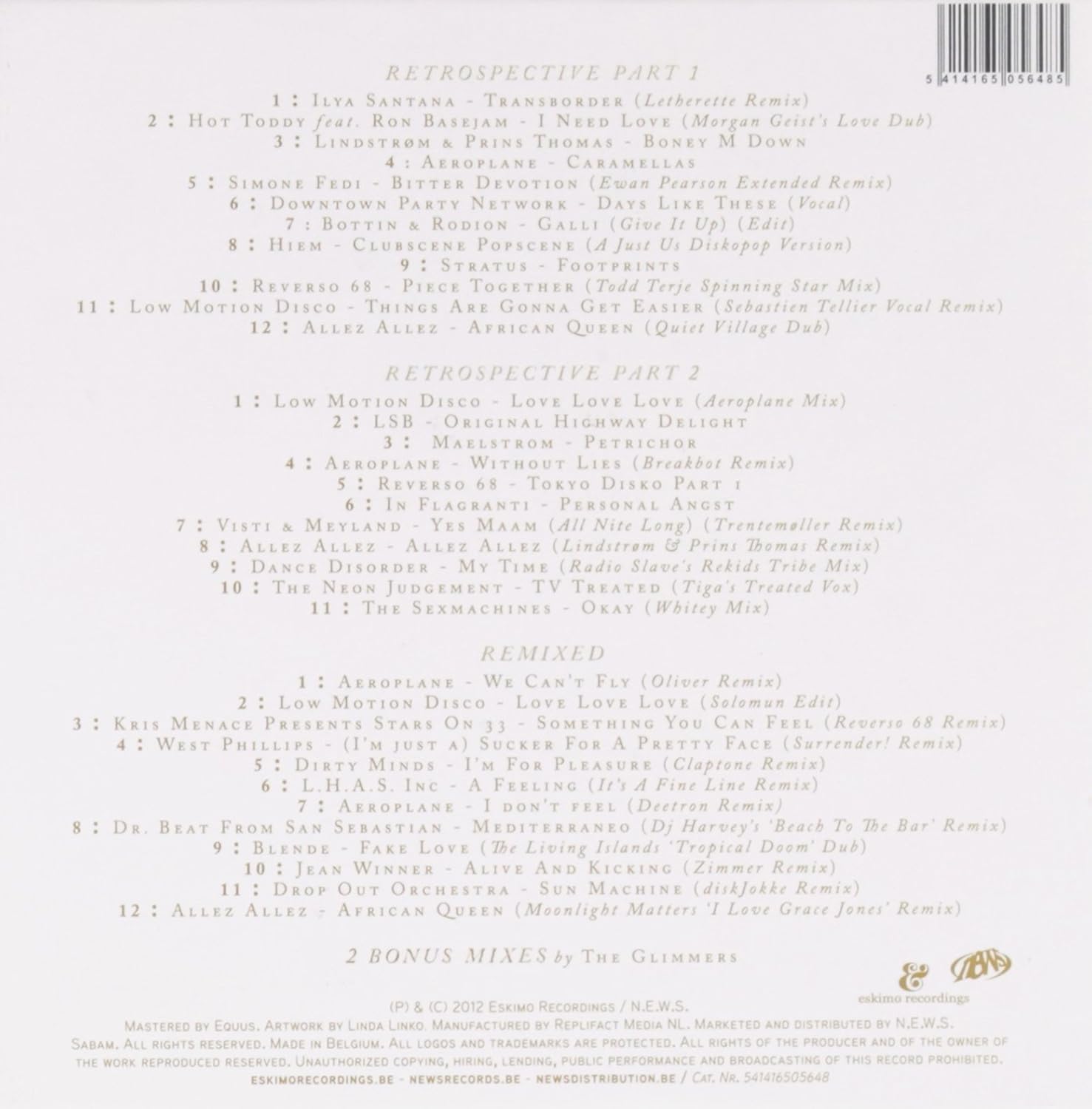 Eskimonde - A Decade Of Eskimo Reco