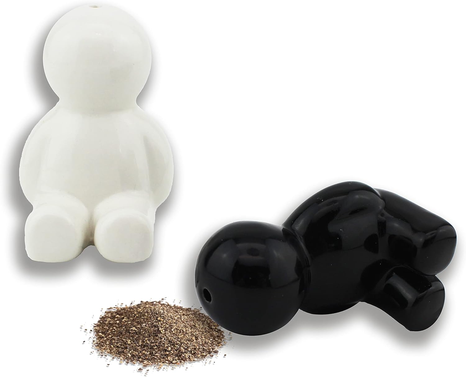 Winkee - Mr Salt & Mrs Pepper Shakers - Salt And Pepper Dispenser