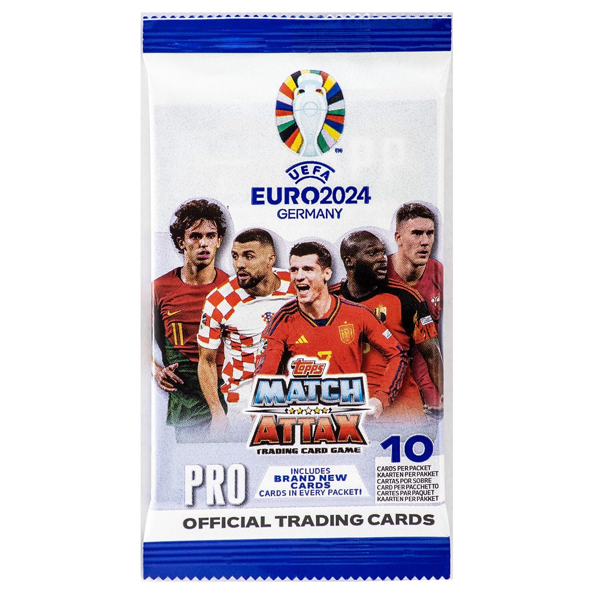 Topps EURO 2024 Match Attax Premium Pack (10 Cards