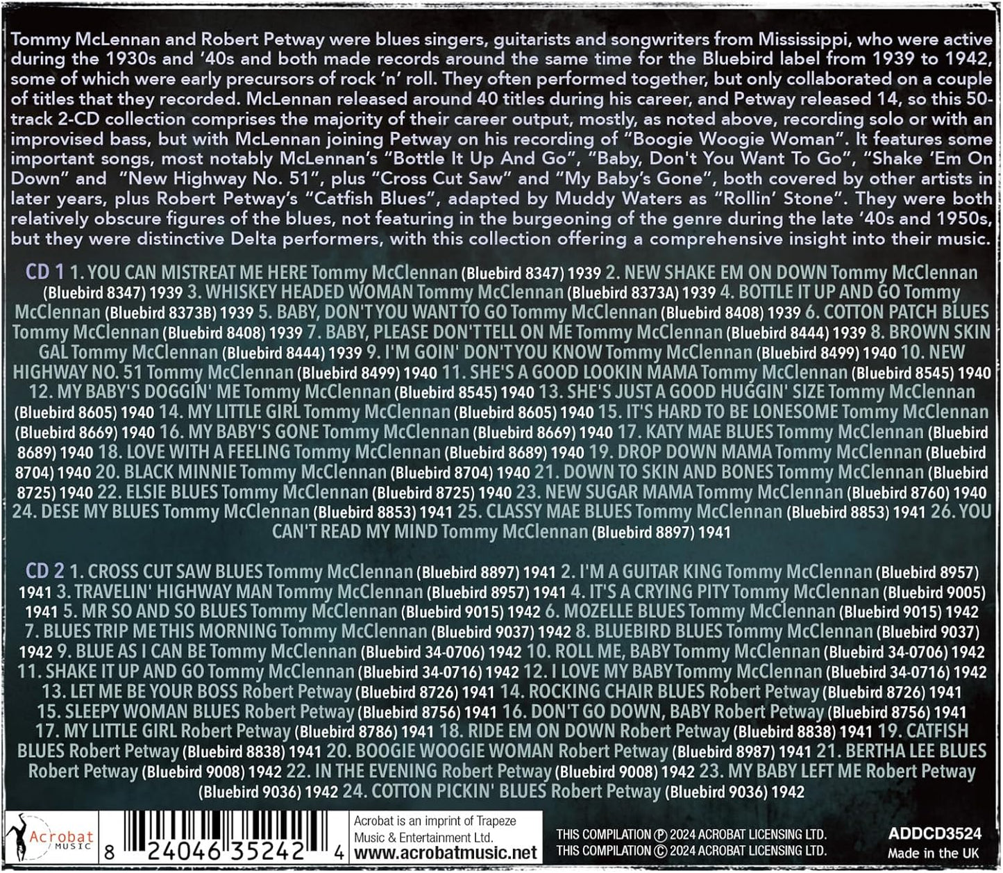 Shake 'Em On Down - Collected Recordings 1939-42