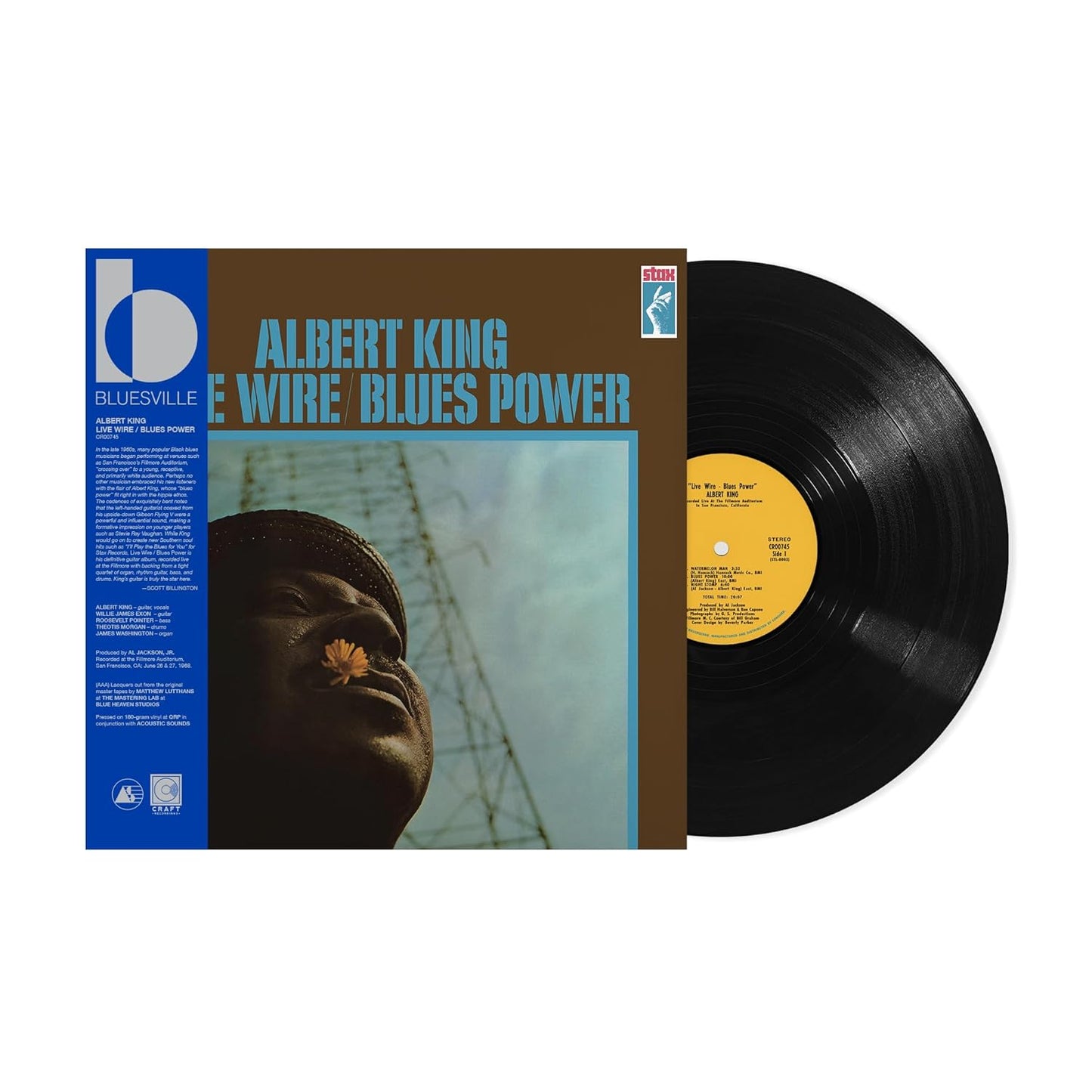 Live Wire / Blues Power Live At The Filmore Auditorium, San Francisco, CA 1968 (1LP