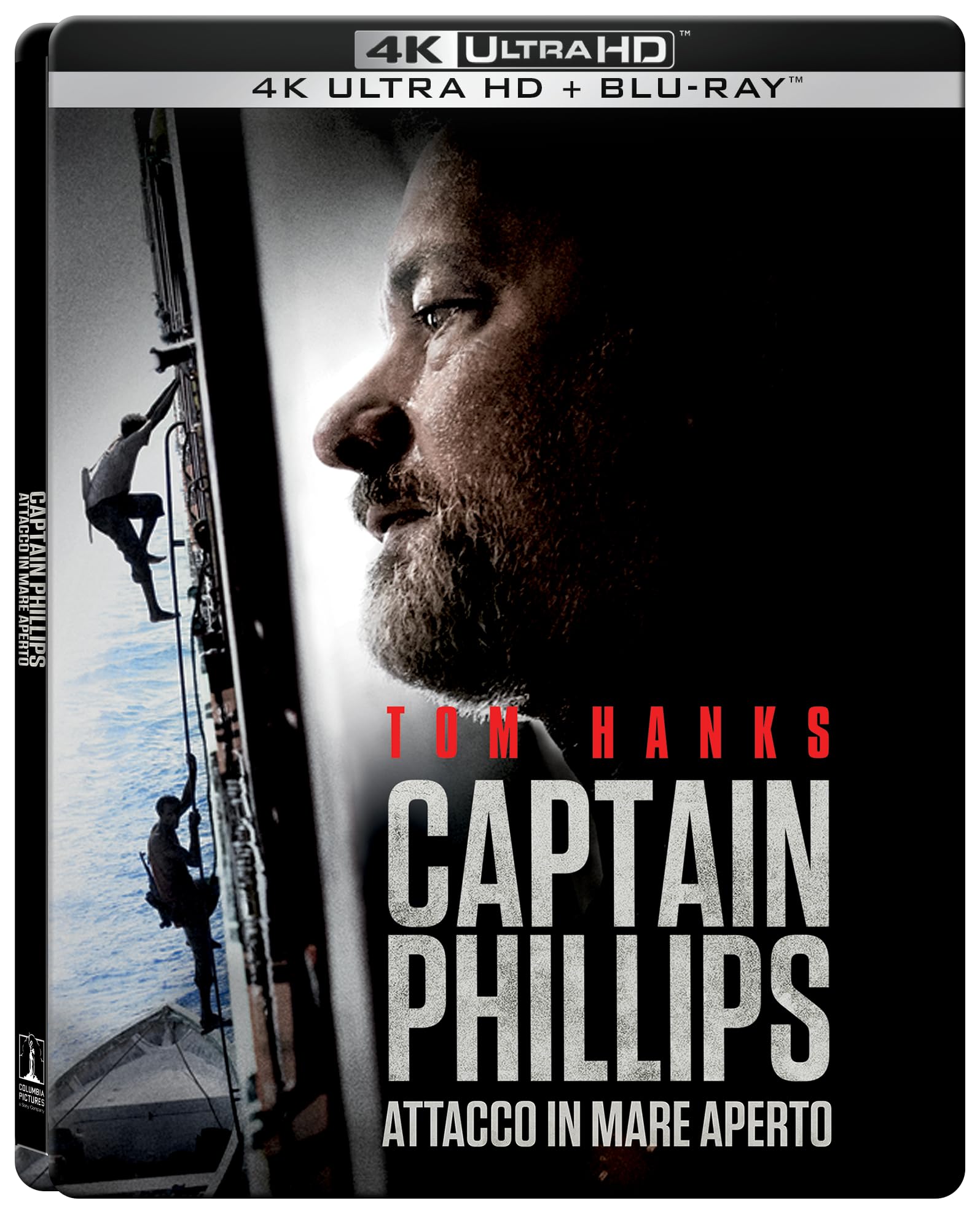 Captain Phillips - Attacco In Mare Aperto- 4K Steelbook (Bd 4K + Bd Hd
