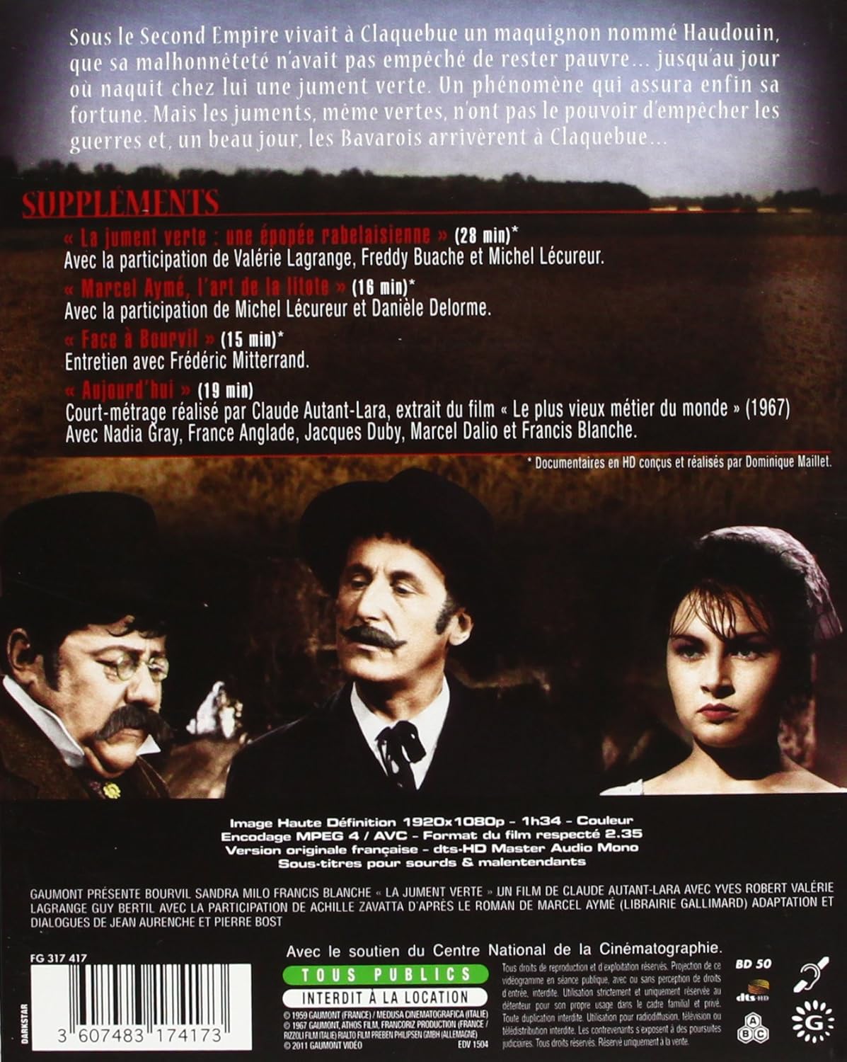 La Jument Verte/Blu-Ray