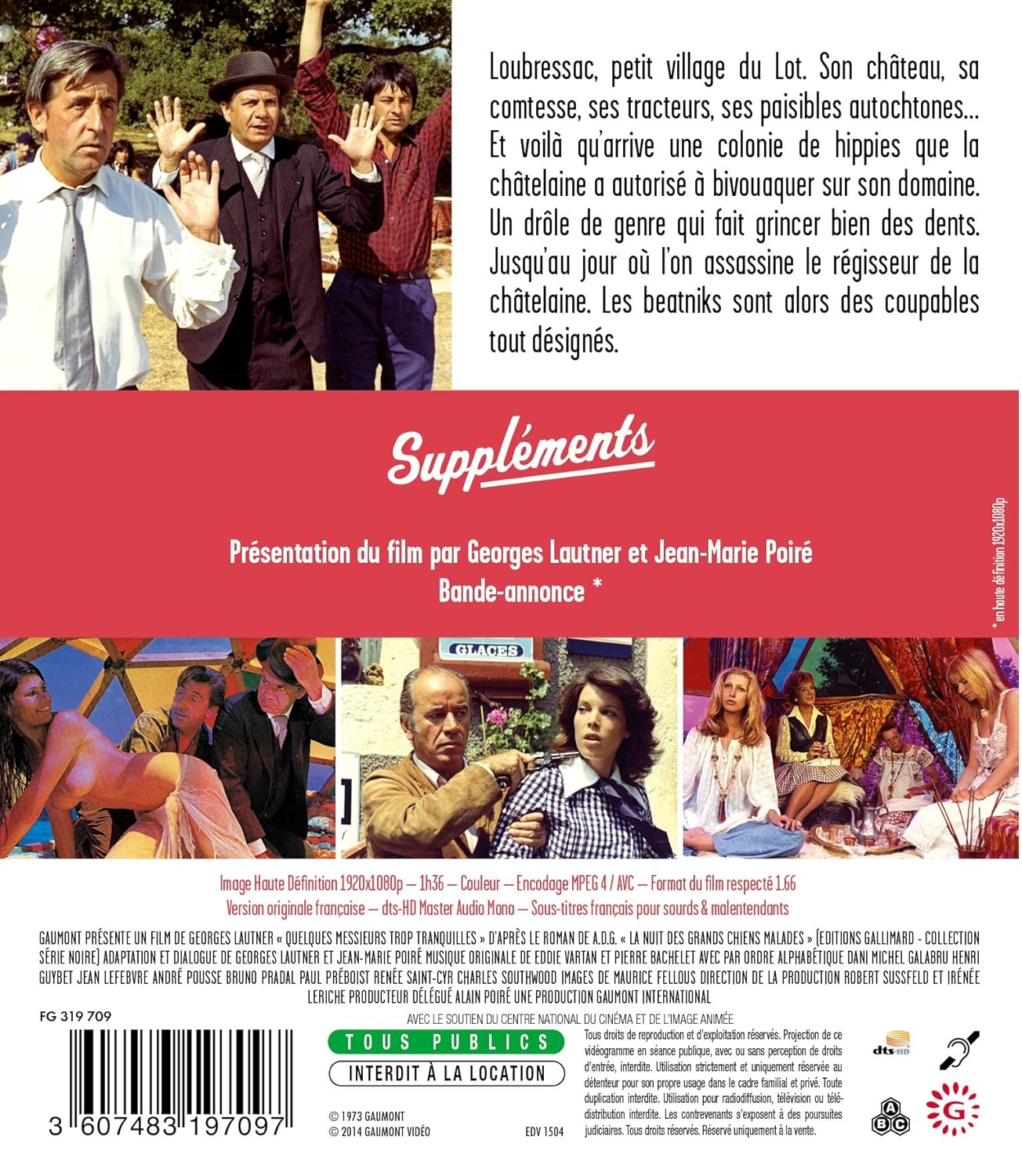 Quelques Messieurs Trop Tranquilles/Blu-Ray
