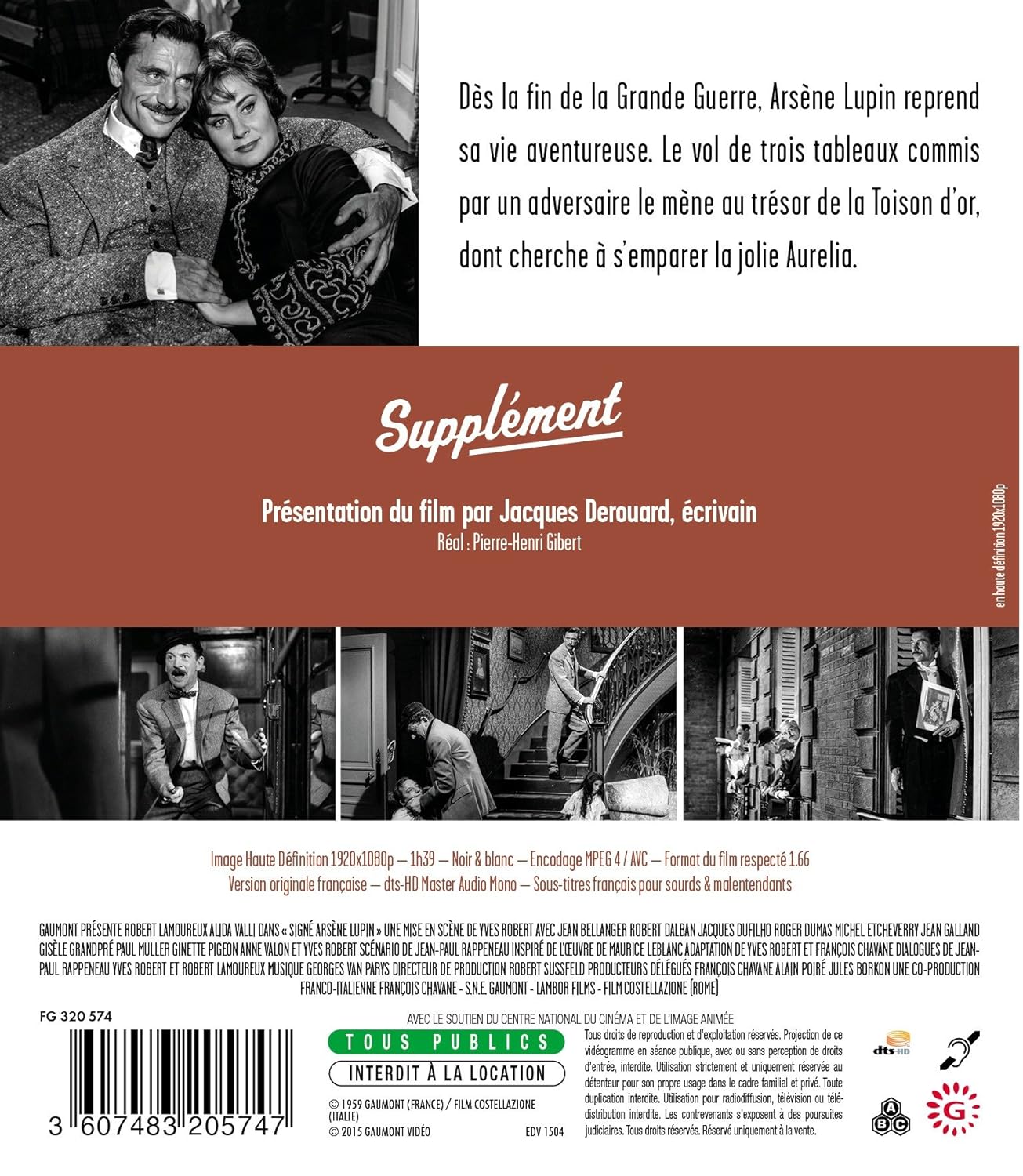 Signe Arsene Lupin /Blu-Ray