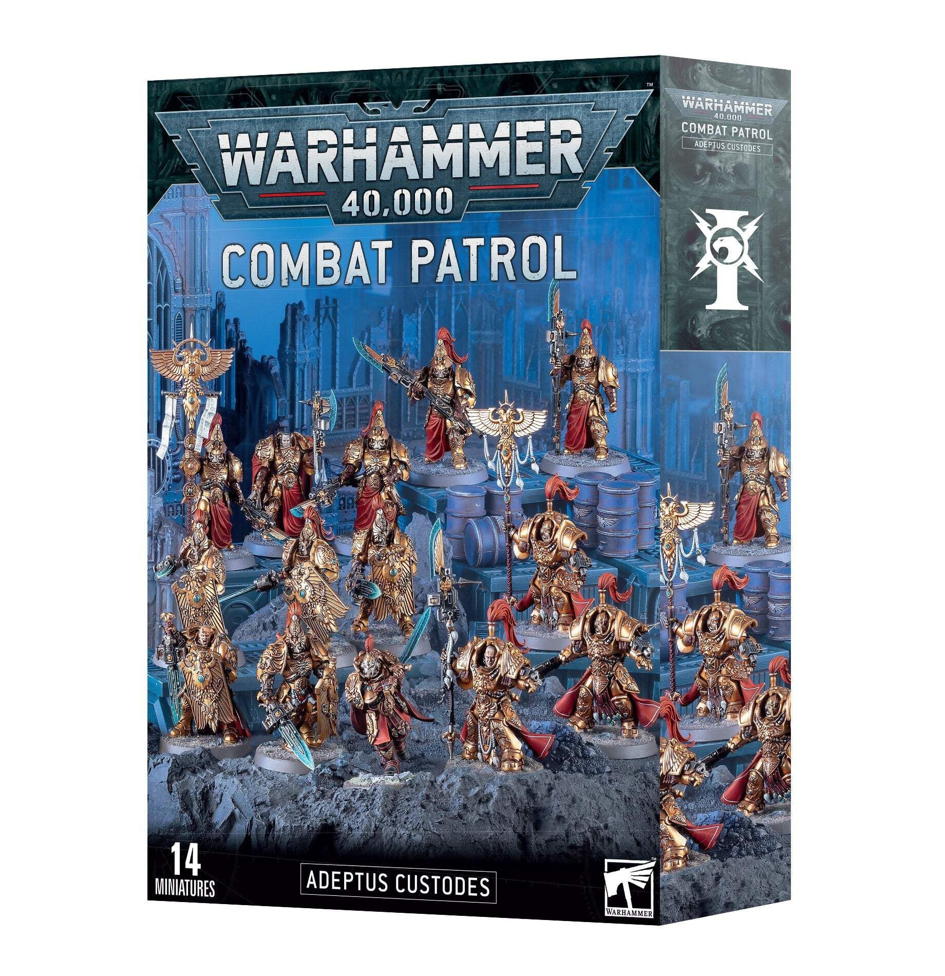 Warhammer Games Workshop 40,000 - Combat Patrol: Adeptus Custodes (2024 Edition