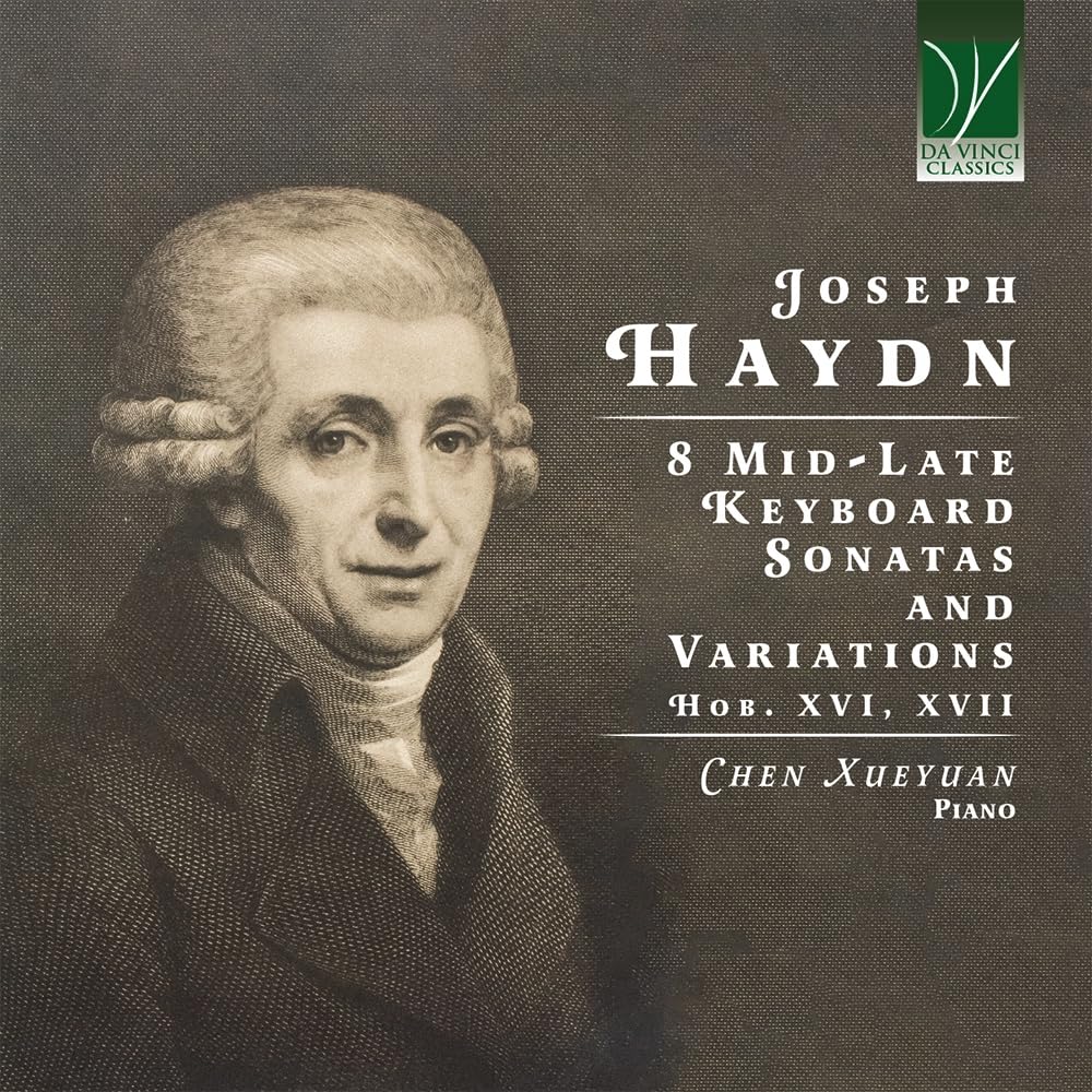 JOSEPH HAYDN: 8 MID-LATE KEYBOARD SONATAS & VARIATIONS HOB. XVI, XVII