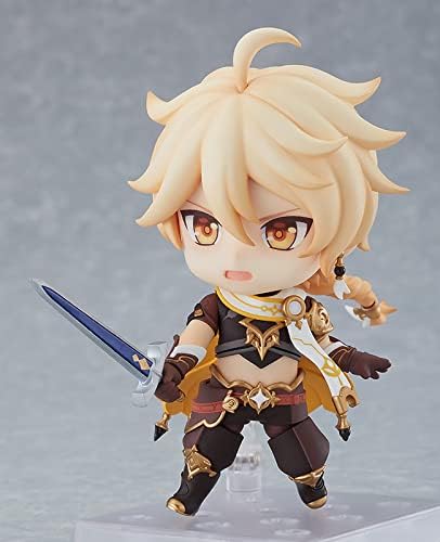 Good Smile Genshin Impact: Traveler (Aether) Nendoroid Action Figure, Multicolor, (G12626)
