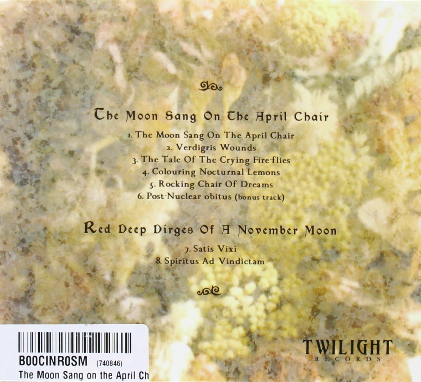 The Moon Sang On The April Chair