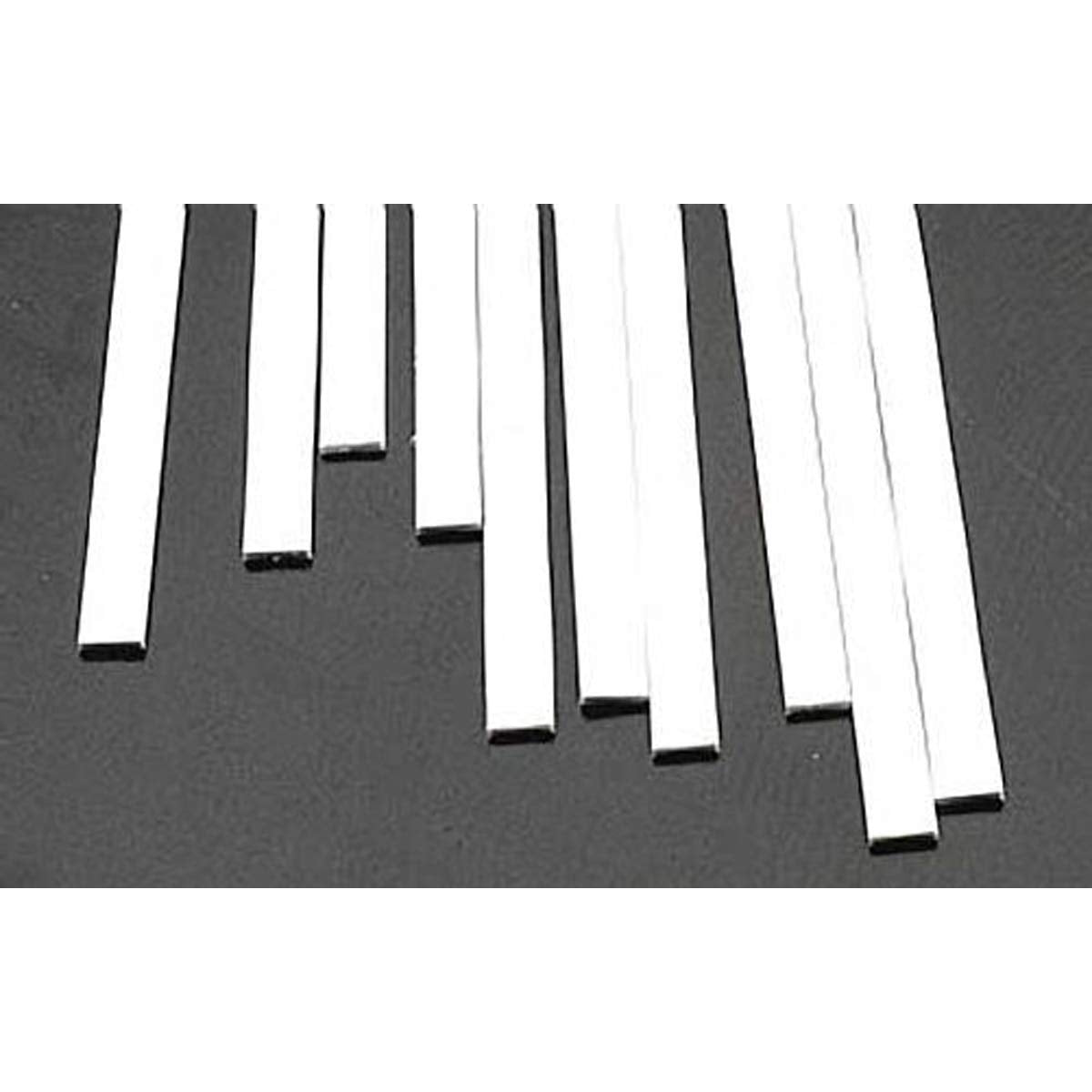 90759 Rectangle Strip Styrene .060x1/4x10" (10