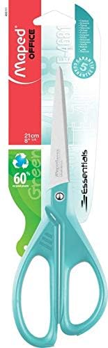 Essentials Scissors Colour 21 cm Glitter Blue. MAPED 468111