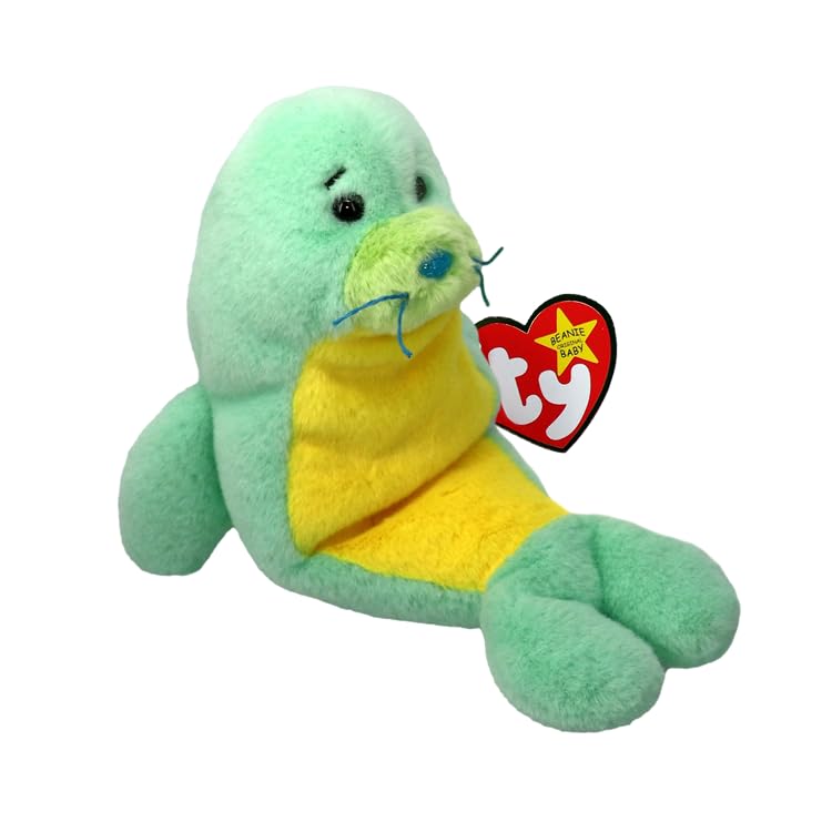 TY Stanley Seal II Original Beanie Babies Regular - Soft Plush Toy for Kids, Teddy, Baby Toy, Collectible Stuffed Plushies