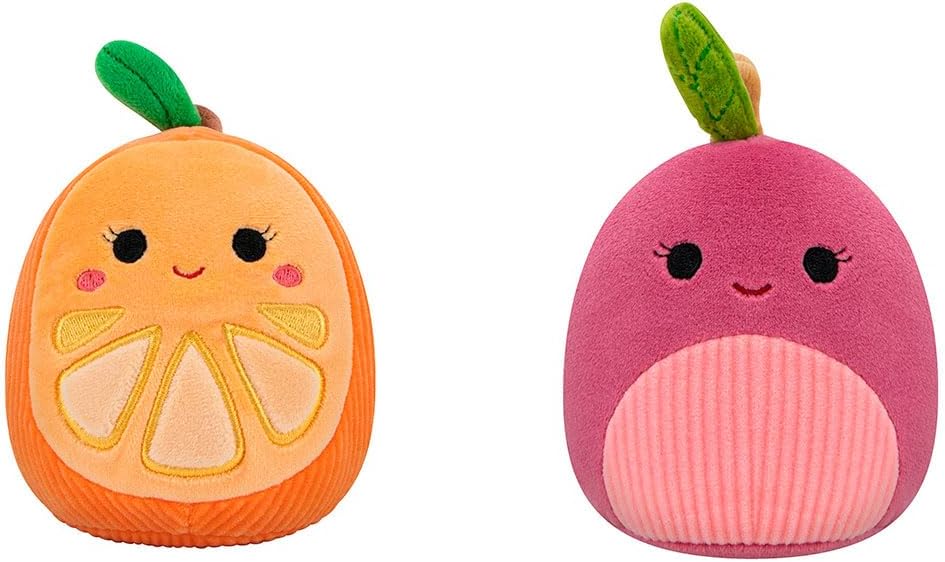 Squishmallows Pets Dog Toy with Squeaky Sound - Orange