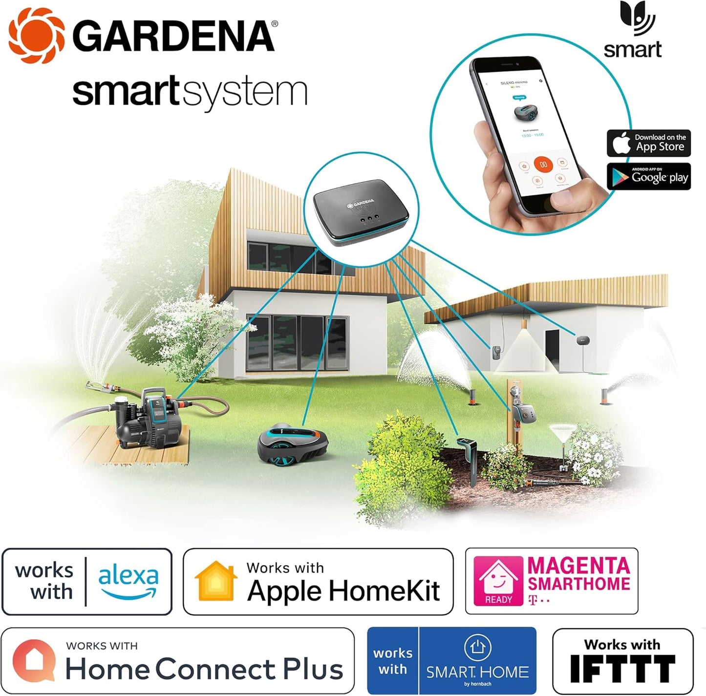 Gardena - Smart Plug - Power Adapter - 3 Pack