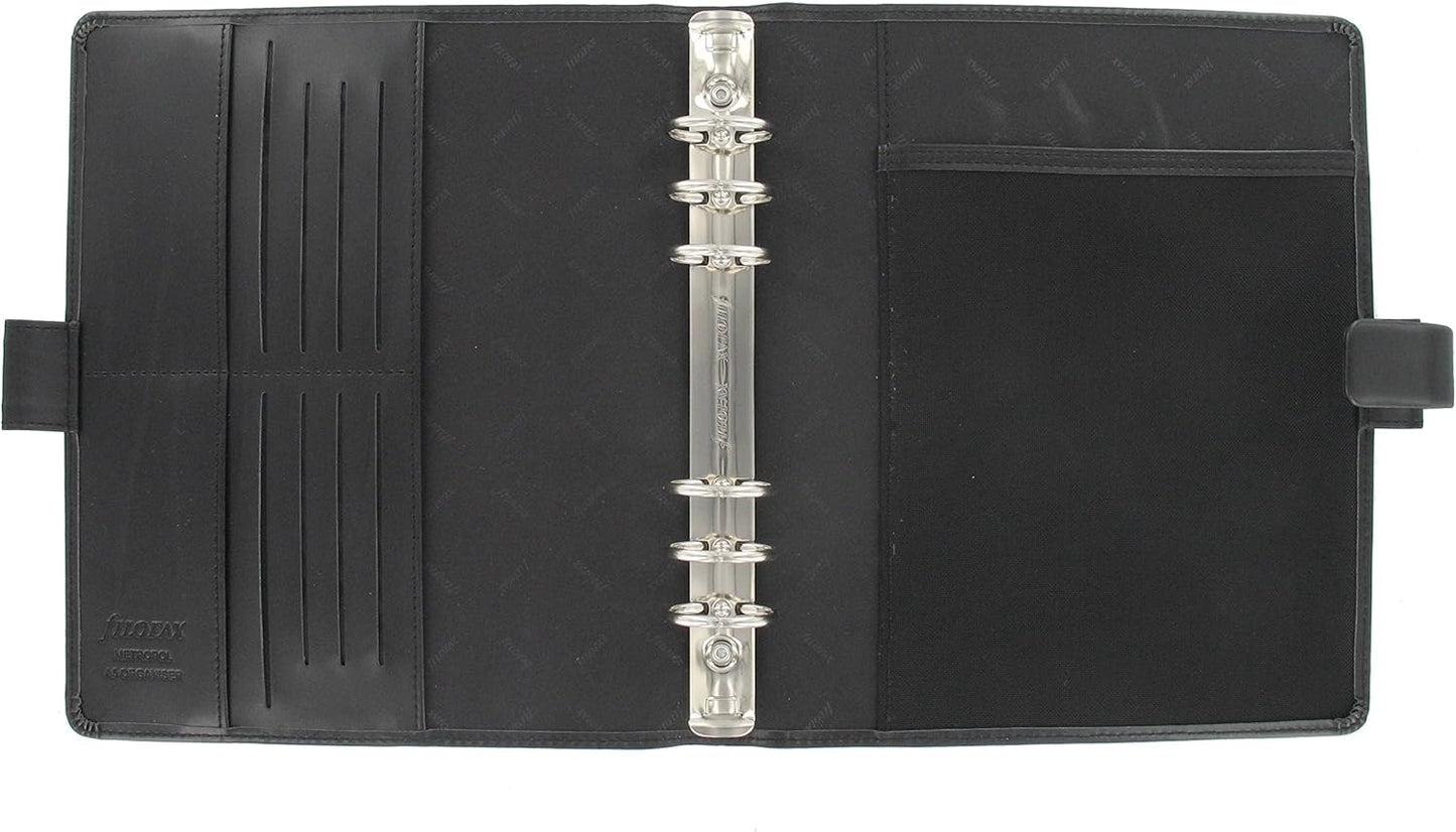 Filofax A5 Metropol Organiser - Black