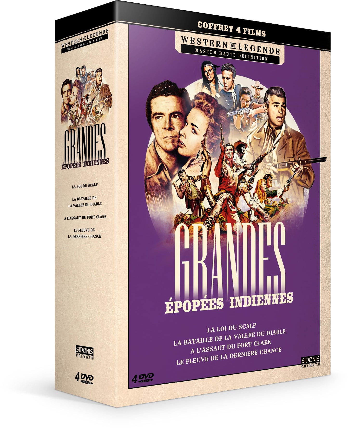 Grandes épopées indiennes - coffret 4 films