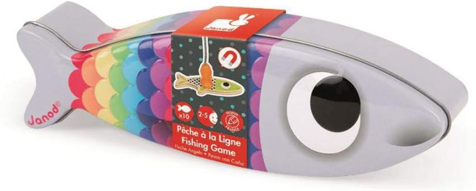 Janod -Sardine Fishing Game - Ages 2 and up - J08209